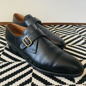 Brooks Brothers Peal and Co buckle slip on shoe